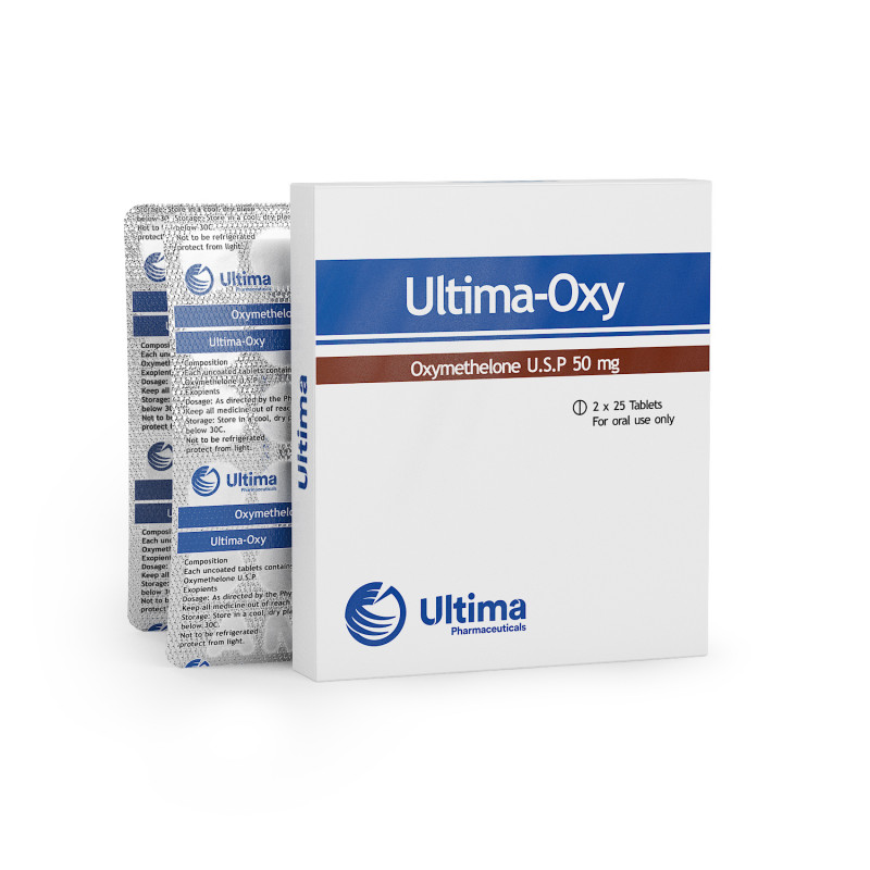 Anadrol Ultima-Oxy 50 Mg 50 Tablets Ultima Pharma INT
